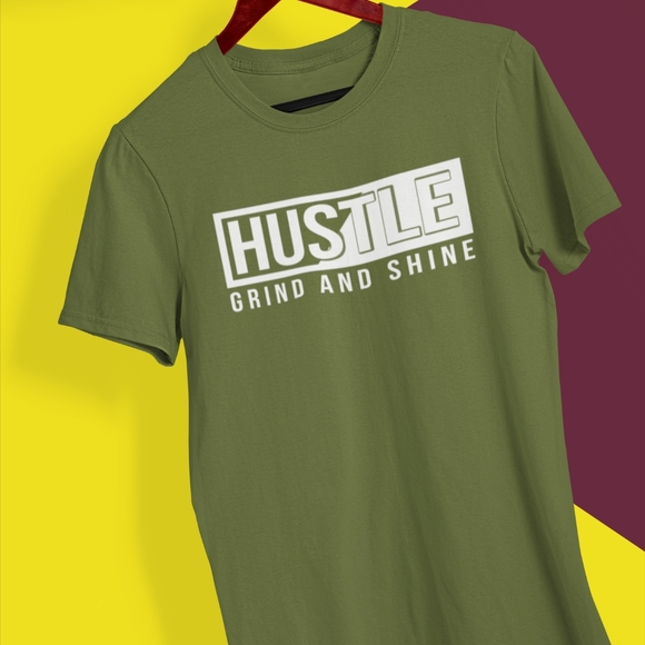 Color - Military 🪖 Green - Mens Short Sleeve T-shirt - - Picture 1 of 1